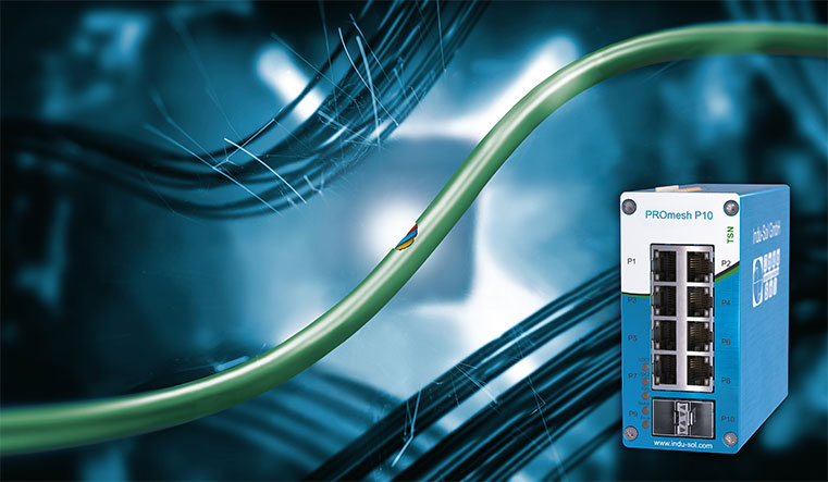 产品发布|PROmesh P10 - 用于永久电缆监控的交换机  产品发布