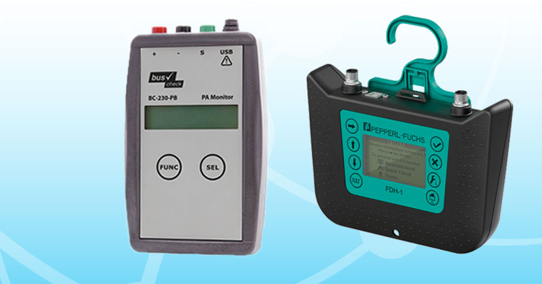Fieldbus diagnostic handheld FDH-1 and PAtest replaced by PB-Q ONE