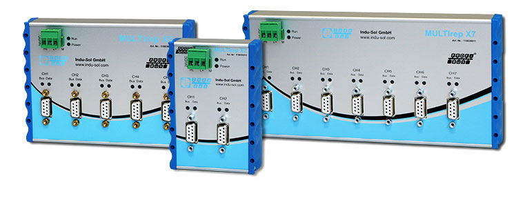 PROFIBUS repeater with switch-off and diagnostic function