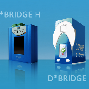 Bild 2: D*Bridge H und D*Bridge V sind intelligente Bridge Devices, die den Datenaustausch in einem OT-Netzwerk zwischen einzelnen Maschinen automatisiert managen und nur relevanten Datenverkehr passieren lassen. 
