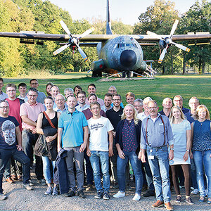 Gruppenfoto - Flugwelt Altenburg-Nobitz
