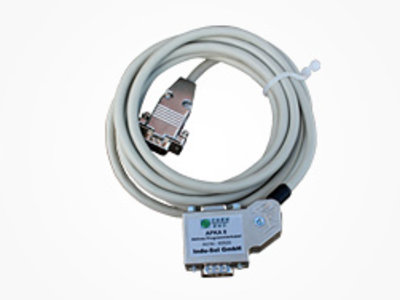 Active programming cable APKA II for a non-reacting connection to the PROFIBUS