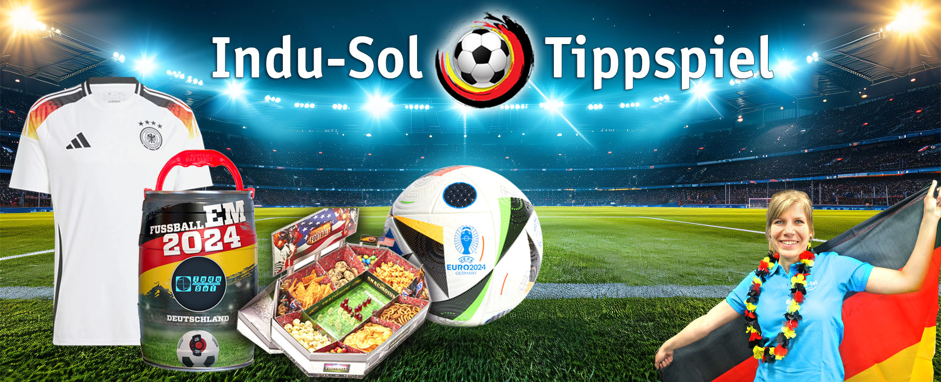 Indu-Sol Gewinnspiel zur Fußball-EM 2024