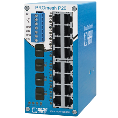 Ethernet/PROFINET Switch PROmesh P20