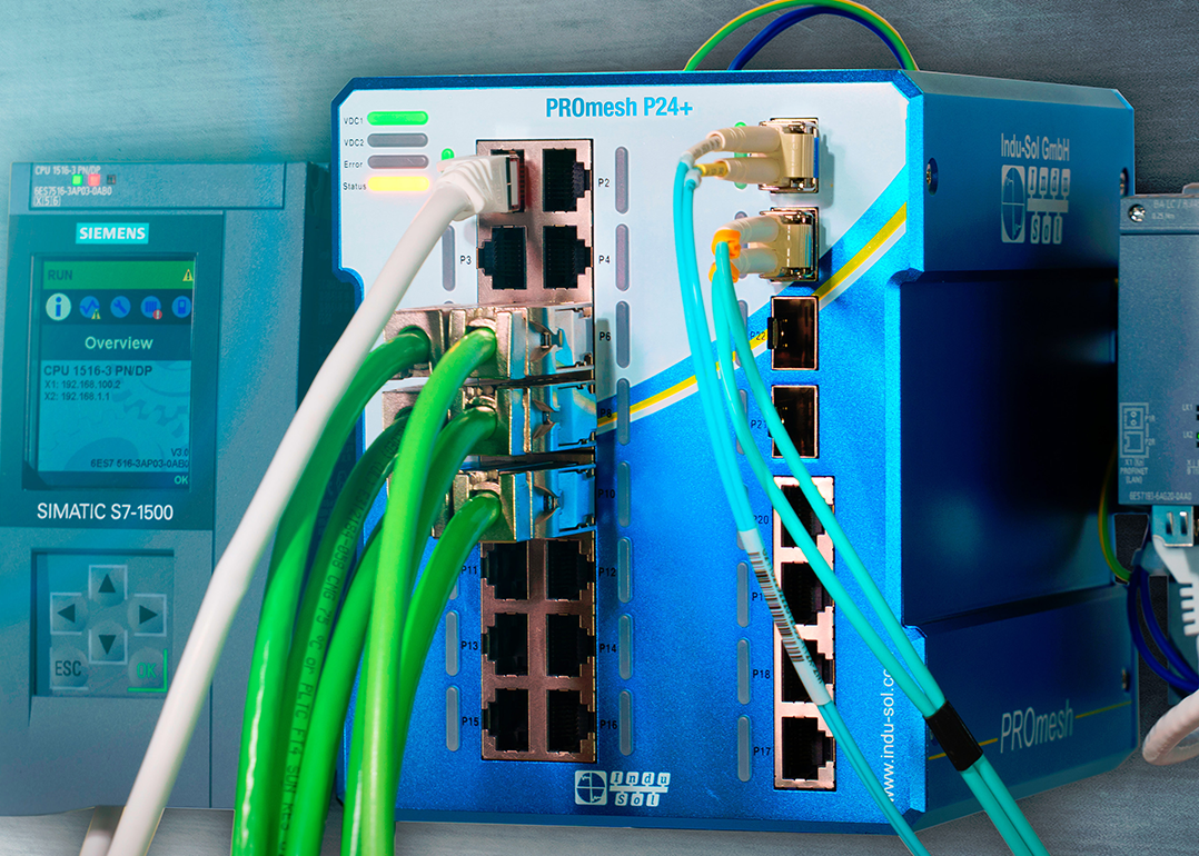 Industrie Switch PROmesh P24+