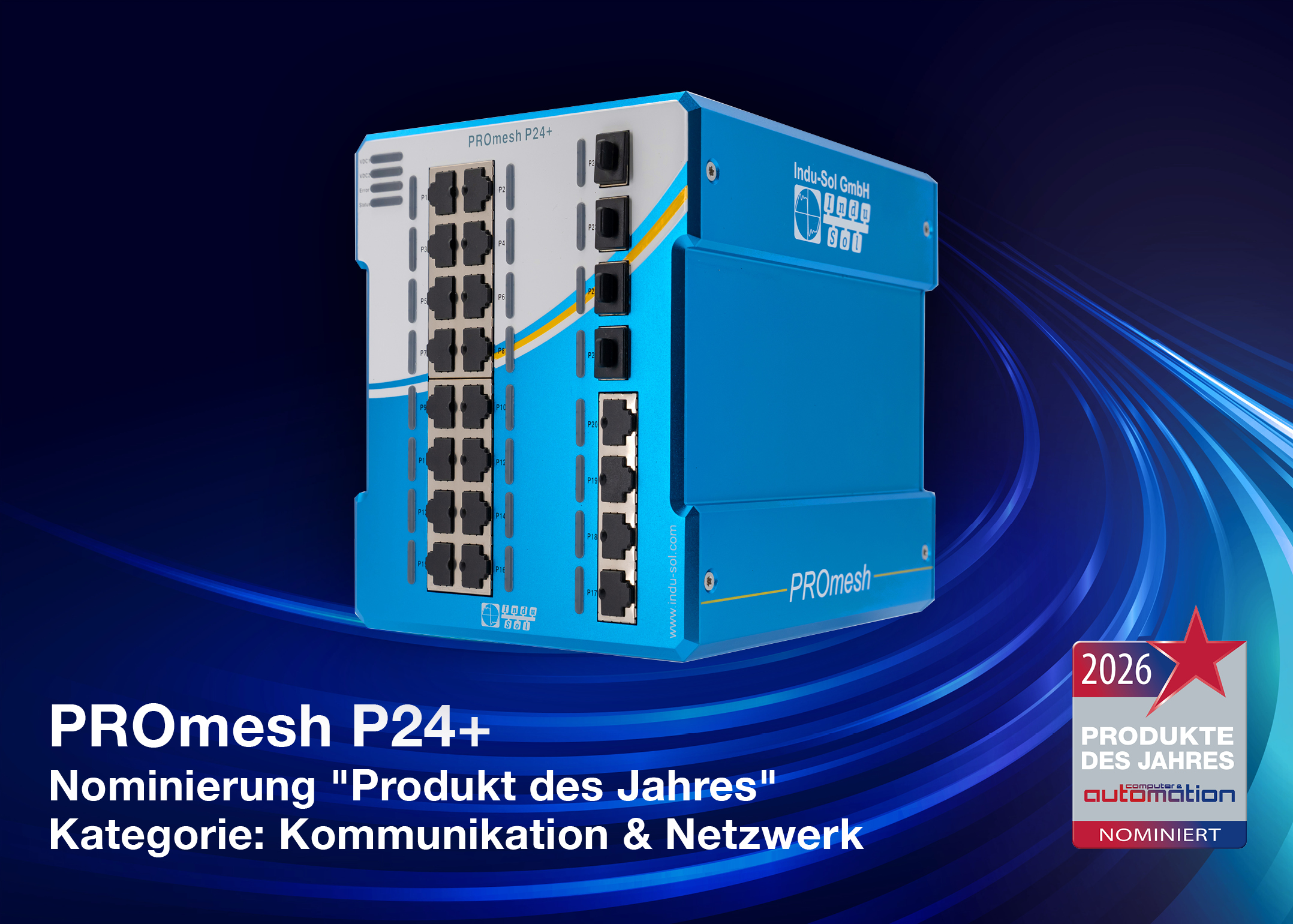 Industrie Switch PROmesh P24+