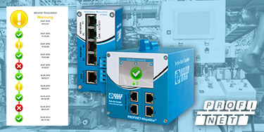 PROFINET Produkte: Überwachung und Monitoring