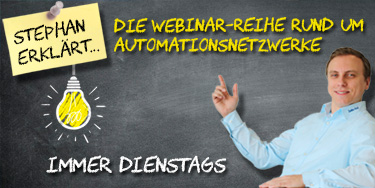 Indu-Sol Webinarreihe zu industriellen Netzwerken "Wissen kompakt - Stephan erklärt"