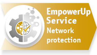 EmpowerUp Service - network protection