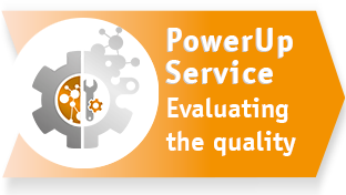 PowerUp Service - Evaluating the network quality