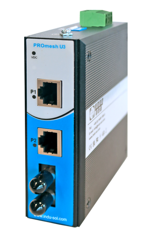 PROmesh U3 unmanaged industrial switches - Indu-Sol