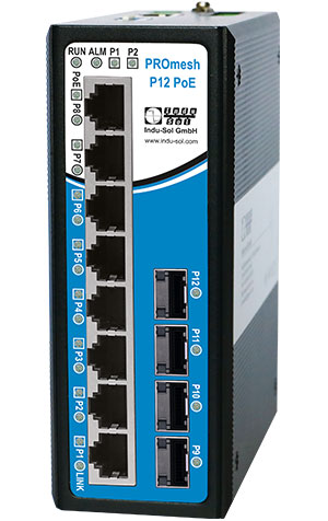 Industrial Switch PROmesh P12 PoE