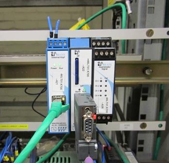 Verschiedene Kombinationen der INBLOX-Module: E-Kopf, DP Diag+ Rep-Modul und Alarmmodul