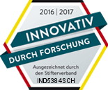 Indu-Sol: Auszeichnung "Innovativ durch Forschung"