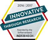Indu-Sol: Award "Innovativ durch Forschung"