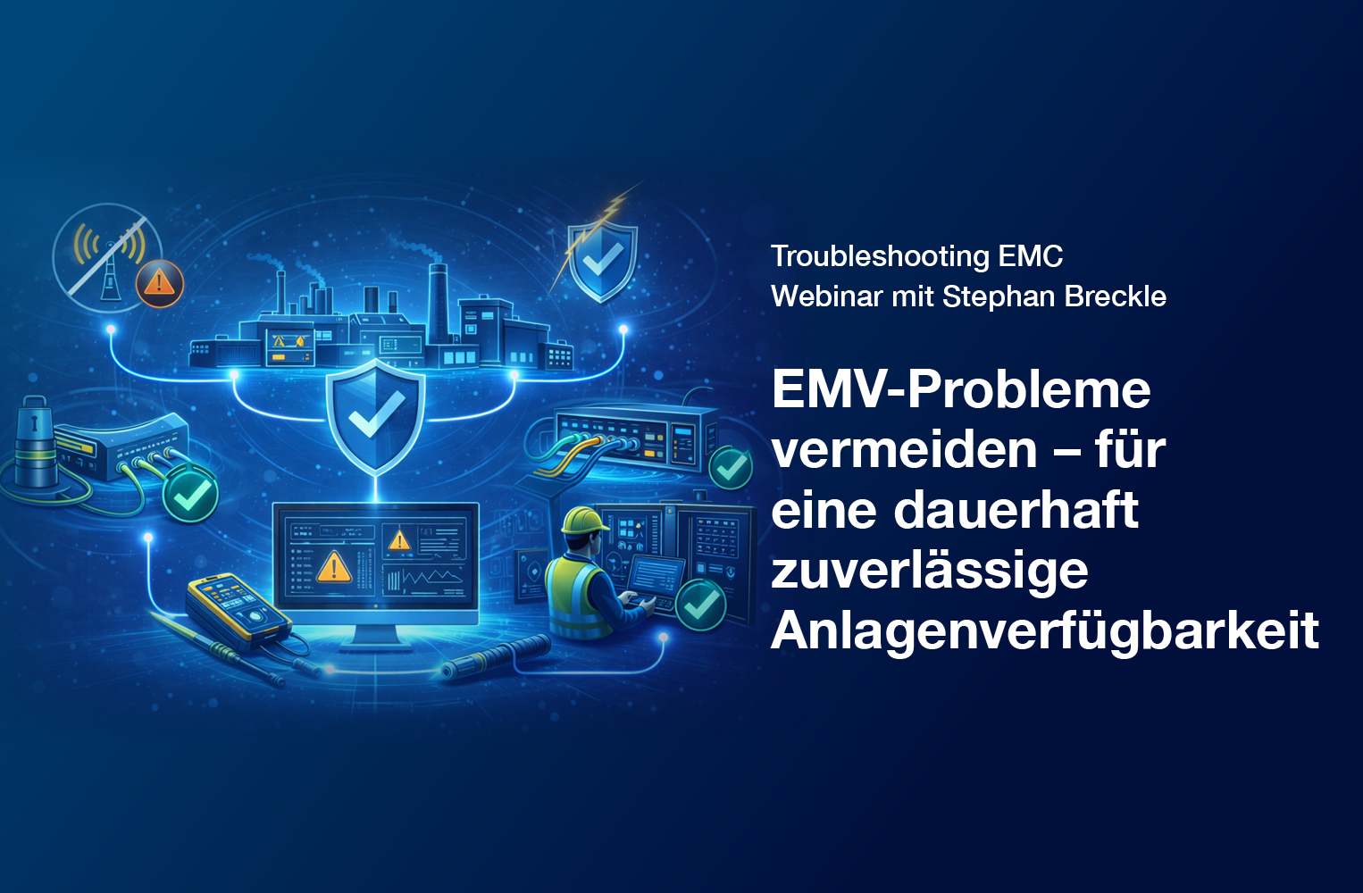 Live-Webinar: EMV-Störungen vermeiden – So sichern Sie die langfristige Zuverlässigkeit Ihrer Anlage