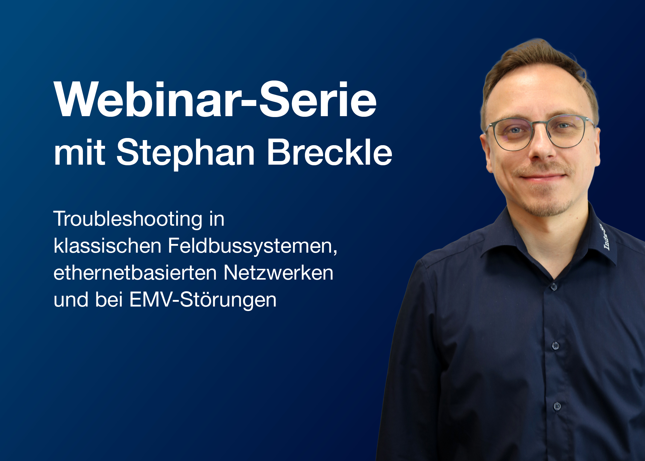 Referent der Webinar-Serie Stephan Breckle