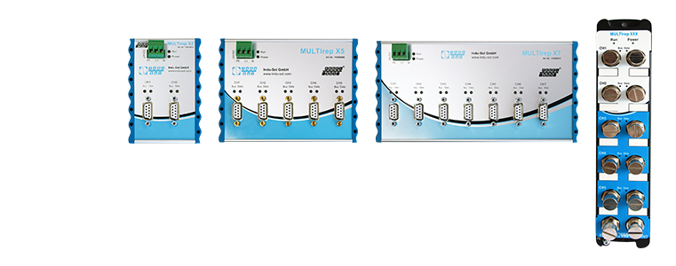 MULTIrep, PROFIBUS repeater / hubs