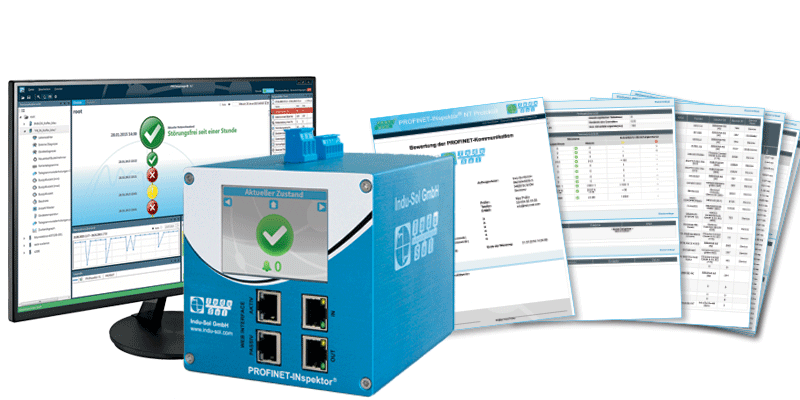 Indu-Sol Lieferkonzept PROFINET-Monitoring