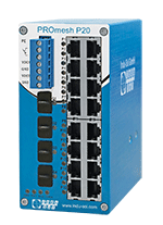 PROFINET/Ethernet Switch PROmesh P20