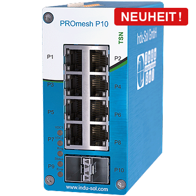 Industrial Ethernet Switch PROmesh P10