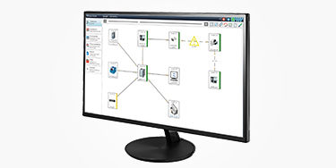 Detect the network topology quickly and clearly