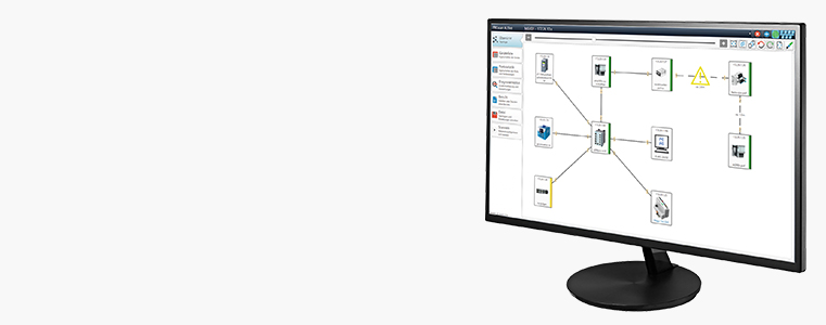 Netzwerktopologie Software PROscan® Active V2