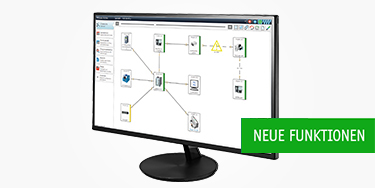 Detect the network topology quickly and clearly